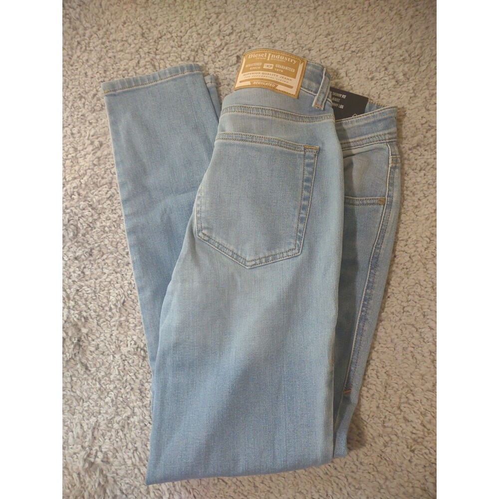 Nwot Diesel Industry 27x30 Super Skinny Mid Waist 2017 Slandy